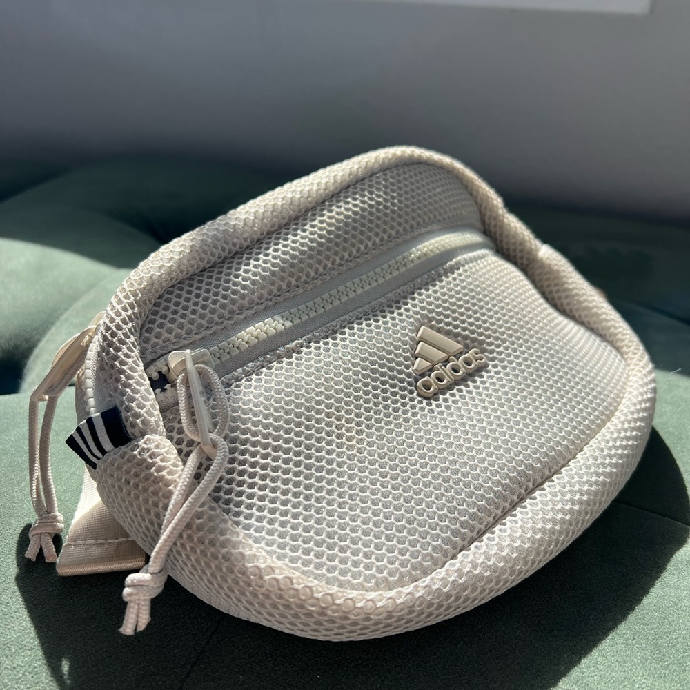 Adidas Beige Mesh Women's Bag